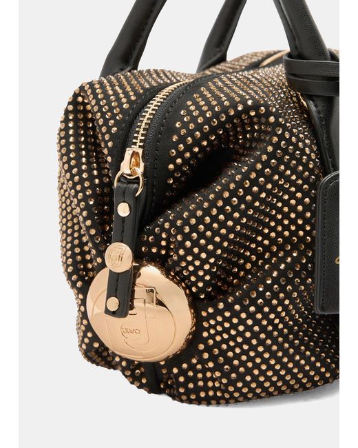 Borsa Piccola Con Strass di Liu Jo in Black