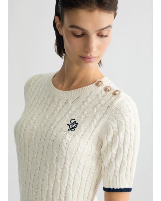 Liu Jo T-shirt In Maglia di Liu Jo in White