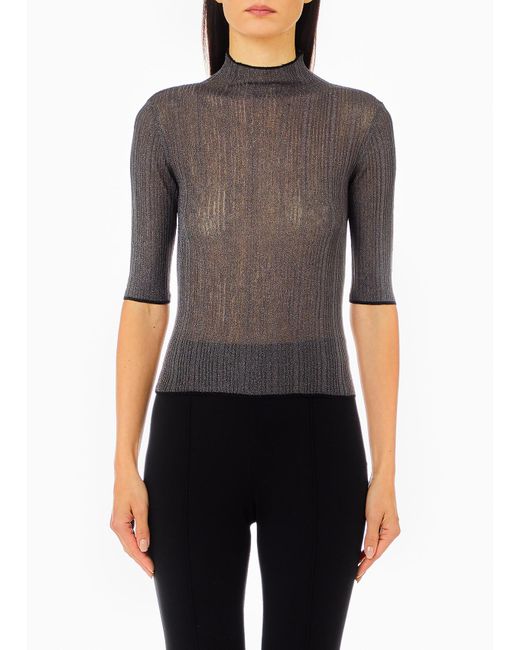 Liu Jo Black Liu Jo Lurex-Pullover