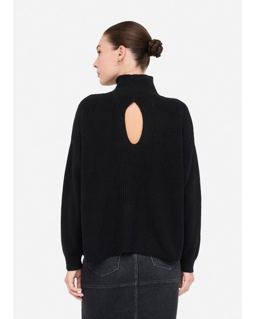 Liu Jo Maglia 100% Lana Con Ricami Gioiello di Liu Jo in Black
