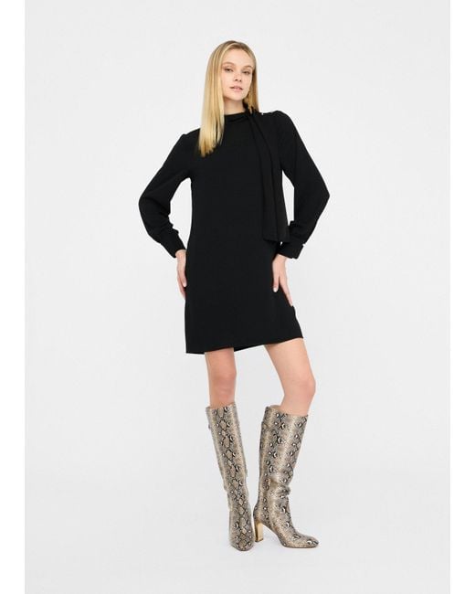 Liu Jo Black Liu Jo Kurzes Kleid Mit Schal