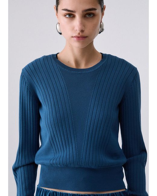 Pull Avec Lacets Liu Jo en coloris Blue