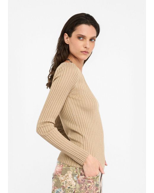 Liu Jo Pull À Encolure En V Liu Jo en coloris Natural