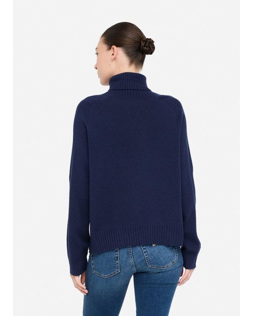 Liu Jo Pull À Col Roulé En Laine Et Cachemire Liu Jo en coloris Blue