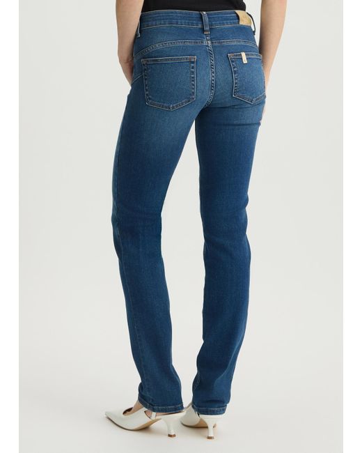Liu Jo Jeans Slim Bottom Up di Liu Jo in Blue