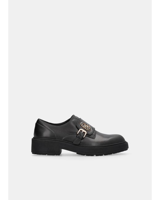 Liu Jo Chaussures En Cuir À Boucle Liu Jo en coloris White