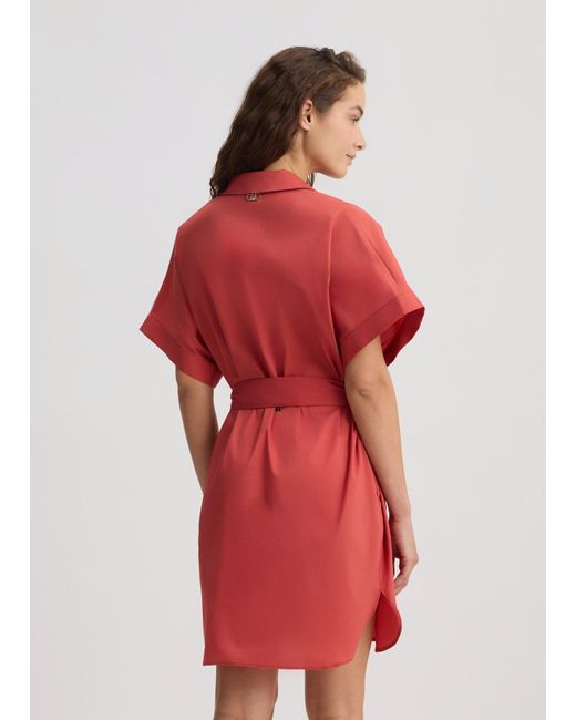 Liu Jo Abito Chemisier In Cotone di Liu Jo in Red