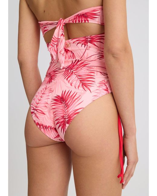 Liu Jo Maillot De Bain Une Pièce Pour La Plage Avec Imprimé Liu Jo en coloris Pink