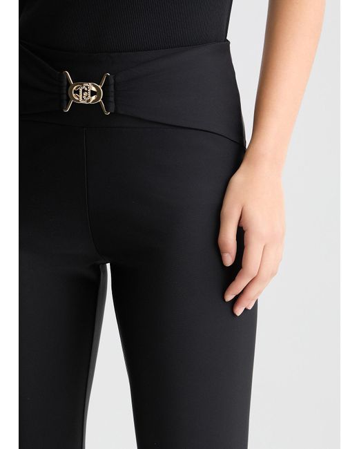 Liu Jo Pantaloni In Lycra di Liu Jo in Black