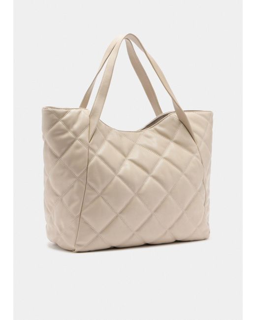 Liu Jo Natural Liu Jo Große Tote Bag Aus Matelassé