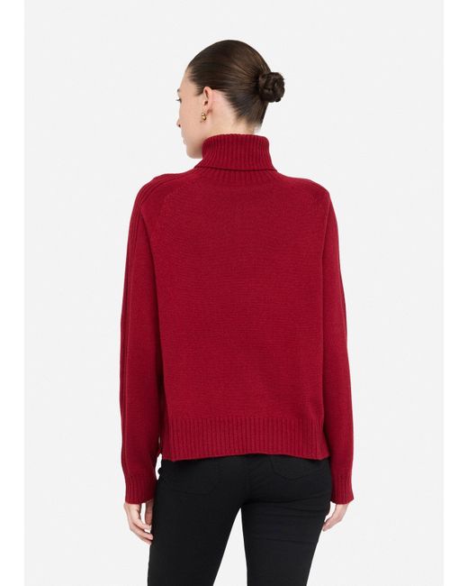 Liu Jo Pull À Col Roulé En Laine Et Cachemire Liu Jo en coloris Red