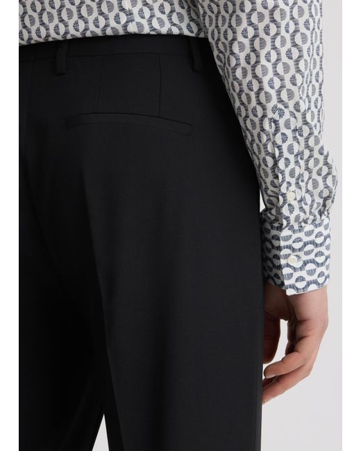 Liu Jo Pantaloni Chino Regular Fit di Liu Jo in Black da Uomo