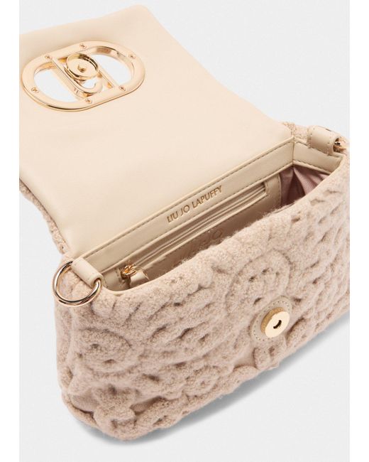 Liu Jo Black Liu Jo Kleine Tasche Lapuffy Mit Stickerei