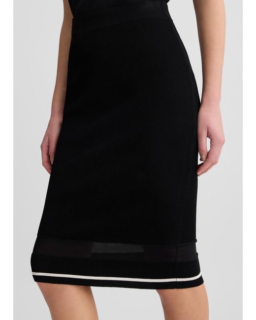 Liu Jo Gonna In Maglia di Liu Jo in Black