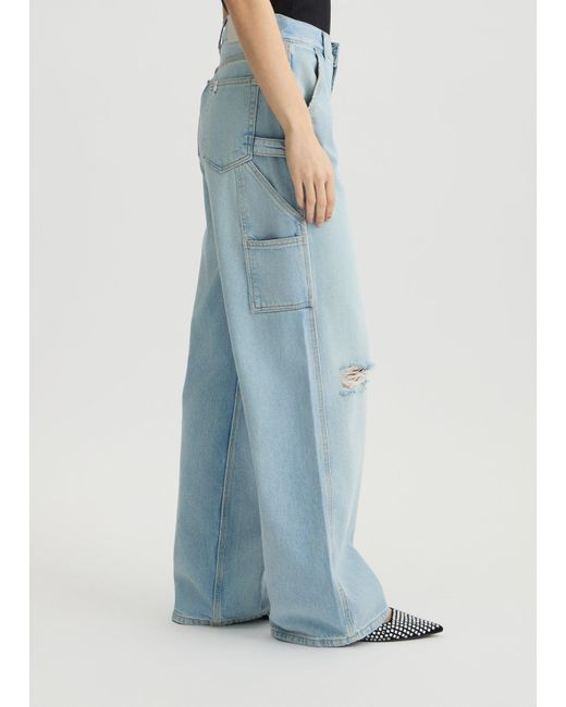 Liu Jo Jeans Flare A Vita Bassa di Liu Jo in Blue