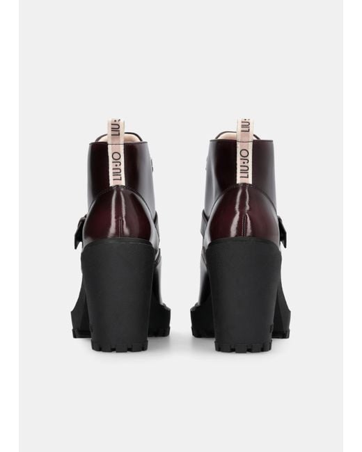 Liu Jo Bottines En Cuir Abrasé Liu Jo en coloris White