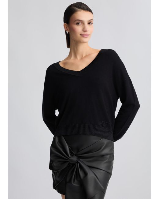 Liu Jo Maglia Nera di Liu Jo in Black