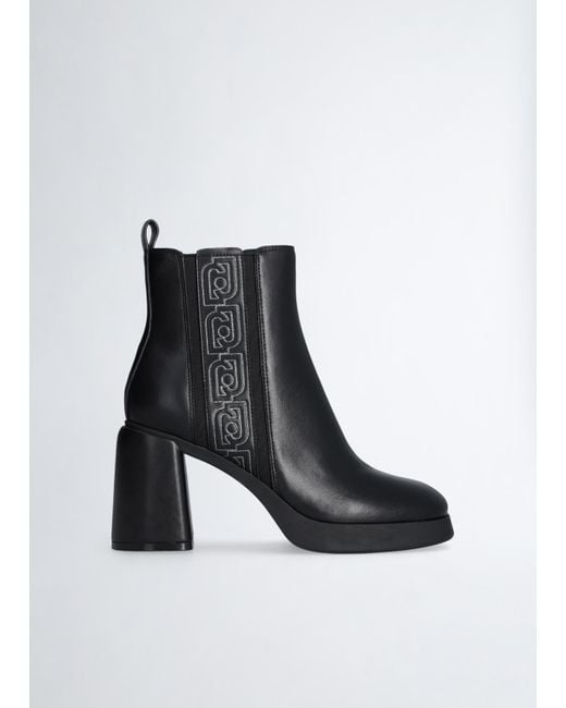 Liu Jo White Liu Jo Stiefelette Mit Absatz