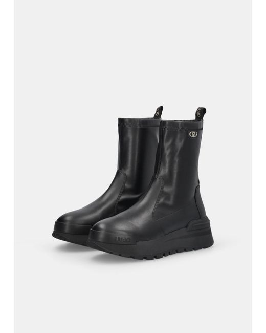 Liu Jo Black Liu Jo Stiefeletten Mit Stretch-Obermaterial