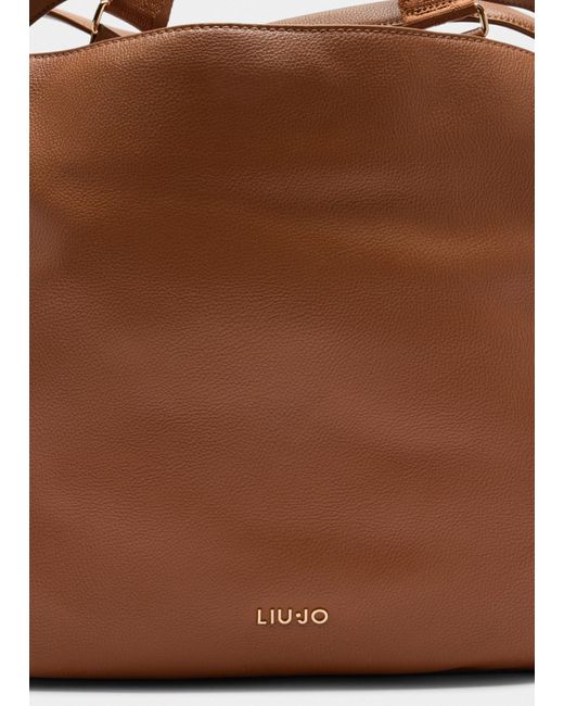Liu Jo Brown Liu Jo Große Tasche Mit Umhängeriemen