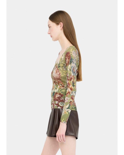 Liu Jo Pull À Encolure En V Liu Jo en coloris Multicolor