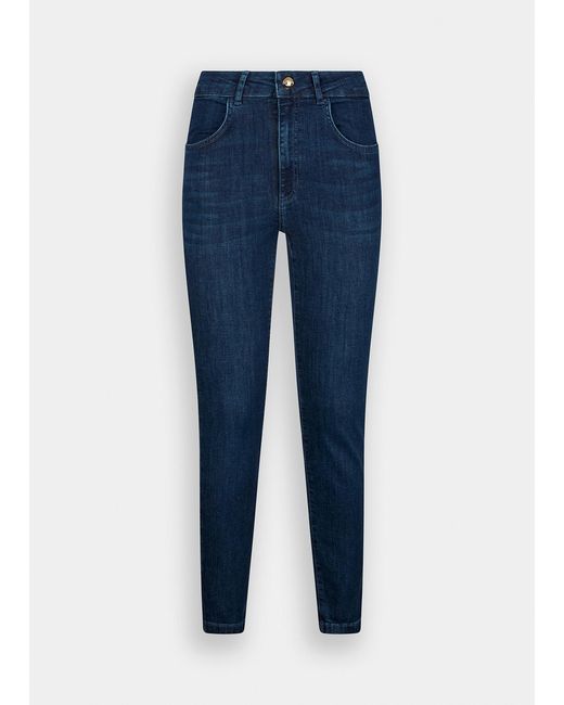 Liu Jo Jean Skinny À Taille Haute Liu Jo en coloris Blue