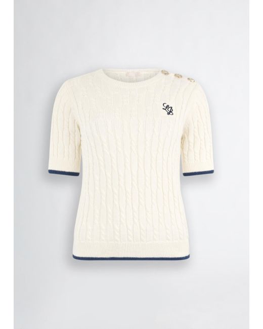 Liu Jo T-shirt In Maglia di Liu Jo in White
