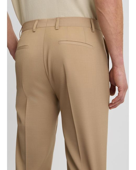 Liu Jo Pantaloni Chino Regular Fit di Liu Jo in Natural da Uomo