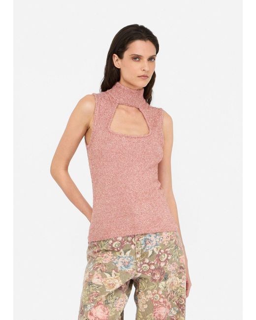 Liu Jo Top Con Cut-Out di Liu Jo in Multicolor