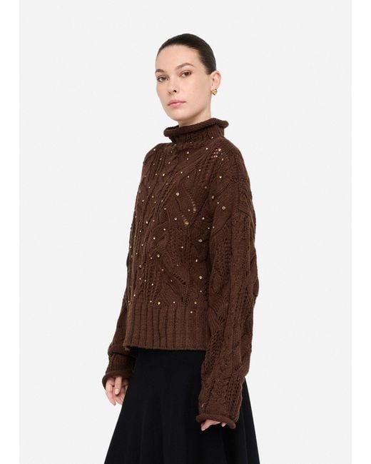 Liu Jo Dolcevita Con Pietre Gioiello di Liu Jo in Brown
