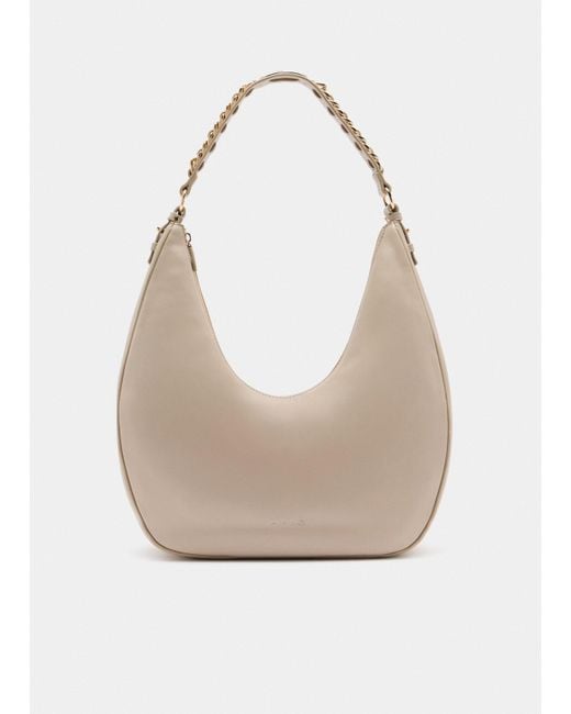 Liu Jo White Liu Jo Große Hobobag Mit Kette