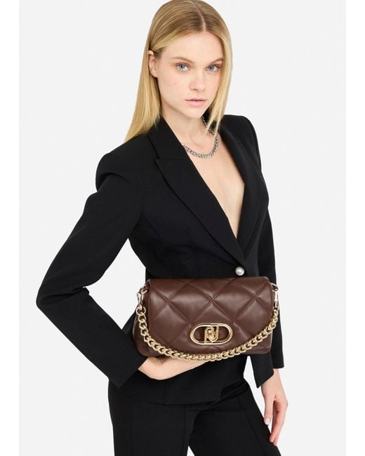 Liu Jo Multicolor Liu Jo Mittelgroße Tasche Lapuffy Aus Matelassé