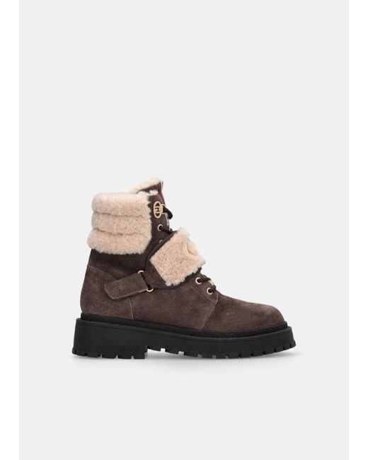 Liu Jo Rangers En Daim Avec Détails Aspect Chaud Liu Jo en coloris Multicolor