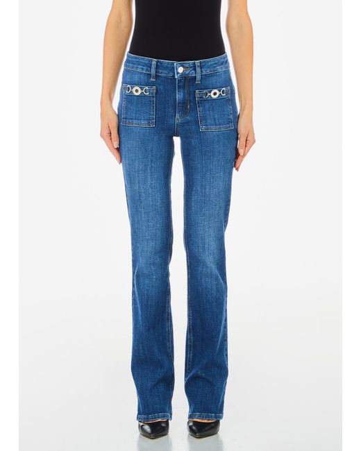 Liu Jo Jean Bootcut Stretch Liu Jo en coloris Blue