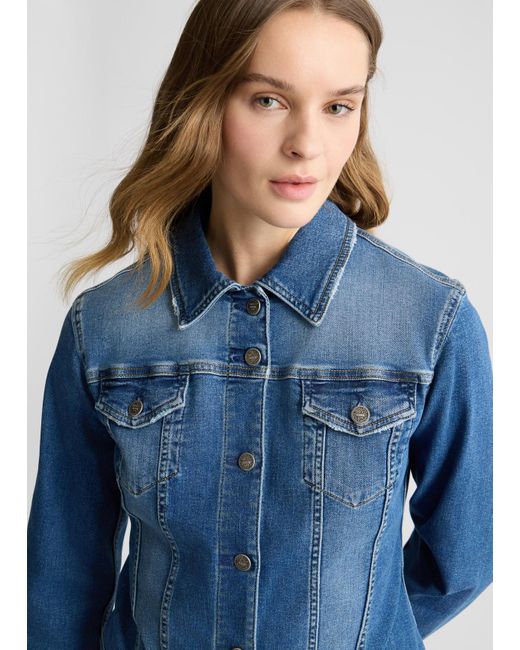 Liu Jo Veste En Denim Liu Jo en coloris Blue