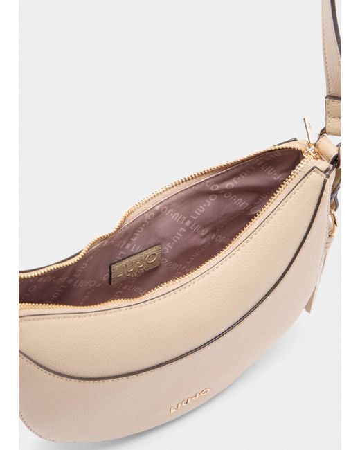 Liu Jo Borsa A Spalla Media Con Charm di Liu Jo in White