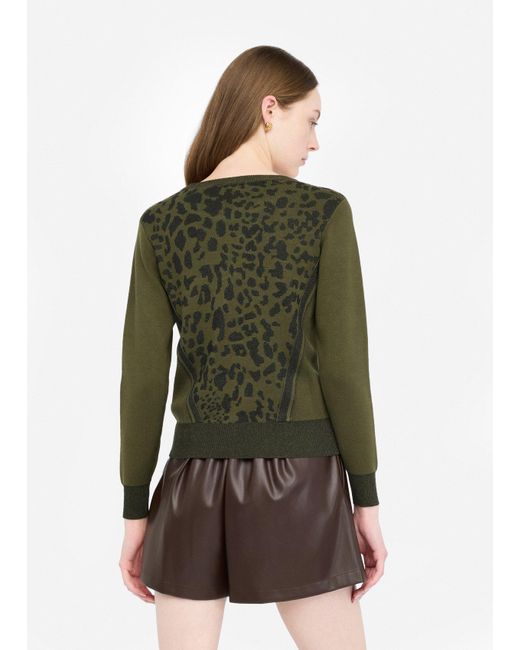 Liu Jo Pull Avec Imprimé Animalier Liu Jo Better Liu Jo en coloris Green