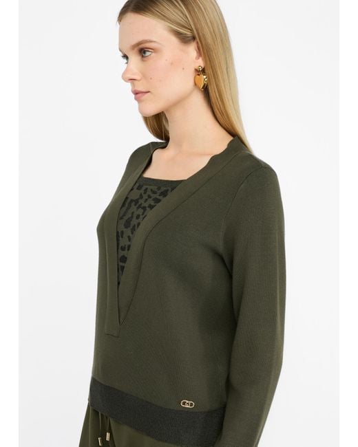 Liu Jo Pull Liu Jo Better Liu Jo en coloris Green