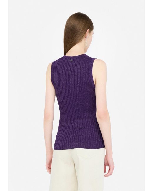 Liu Jo Top di Liu Jo in Purple