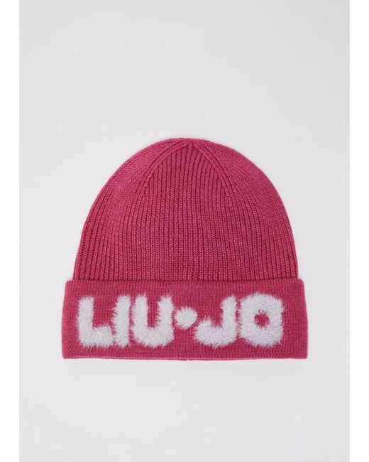 Liu Jo Red Liu Jo Mütze Aus Wollgemisch