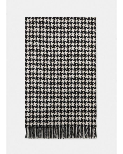 Liu Jo White Liu Jo Jacquard-Stola Mit Vichy-Muster