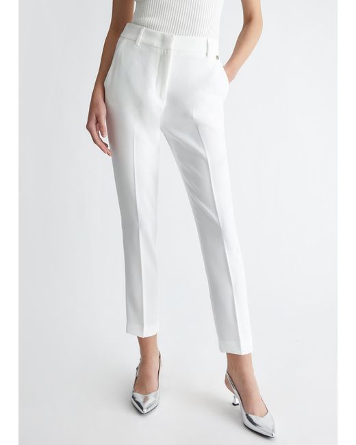 Liu Jo Pantaloni Bianchi Eleganti di Liu Jo in White