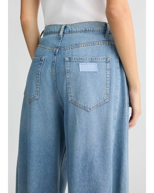 Liu Jo Jeans In Cotone di Liu Jo in Blue