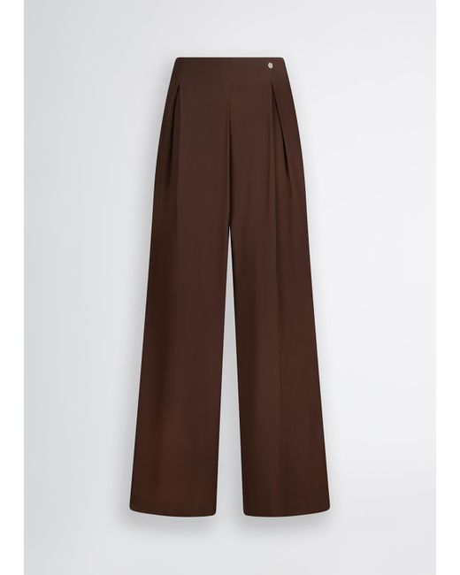 Liu Jo Pantalon Élégant En Sergé Liu Jo en coloris Brown