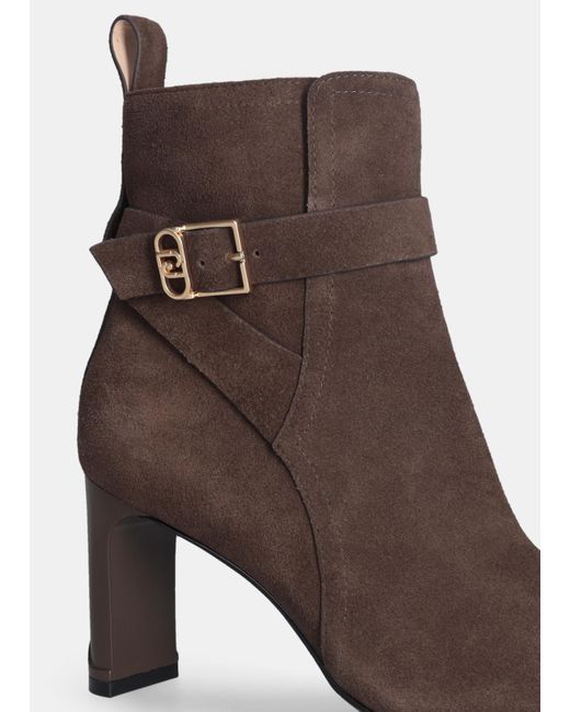 Liu Jo Bottines En Daim Liu Jo en coloris Brown