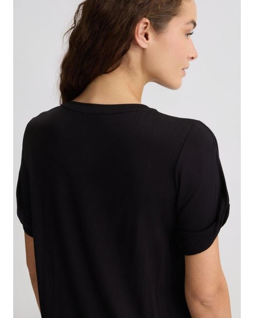 Liu Jo T-shirt Con Stampa E Strass di Liu Jo in Multicolor