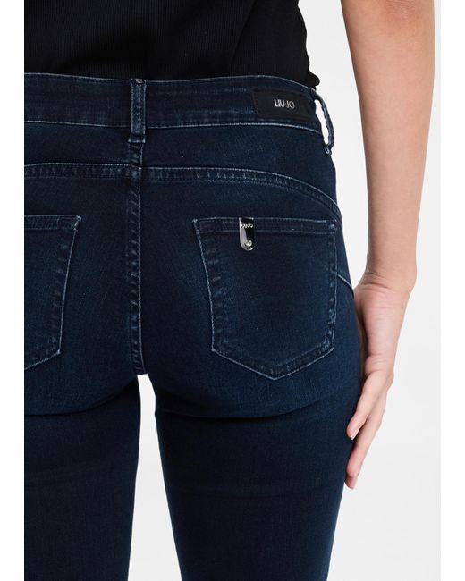 Liu Jo Blue Liu Jo Bottom-Up-Jeans Im Bootcut