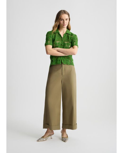 Liu Jo Pantaloni A Palazzo di Liu Jo in Green