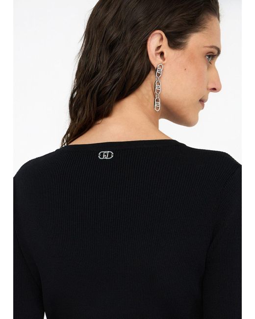 Liu Jo Maglia Con Fibbie di Liu Jo in Black