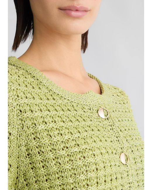 Liu Jo Giacca Bouclé di Liu Jo in Green
